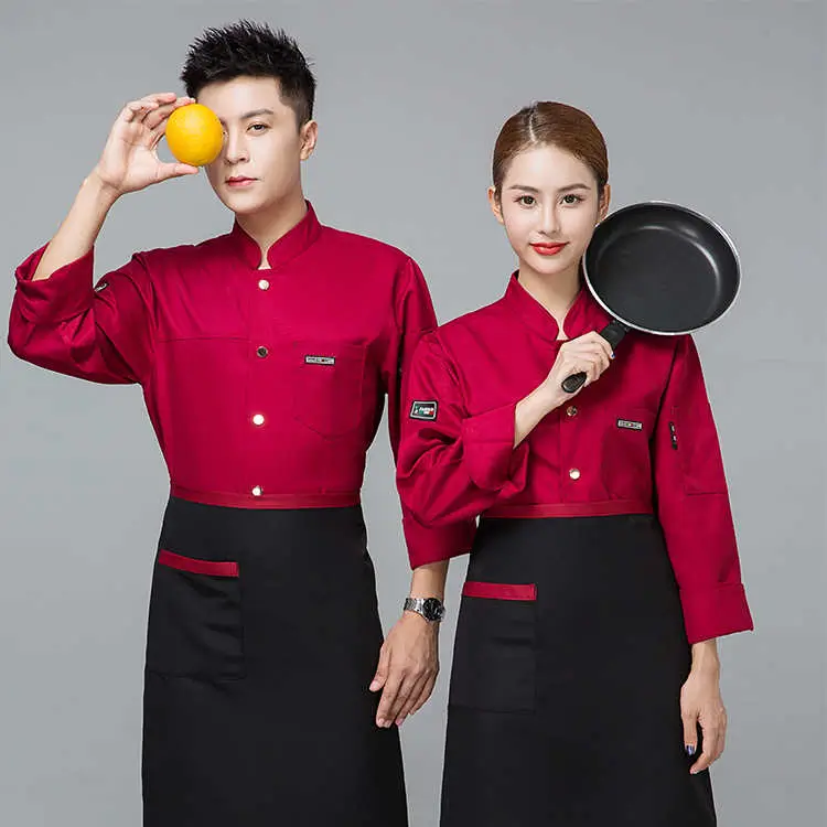 Đồng phục nhà hàng phong cách Hàn Quốc