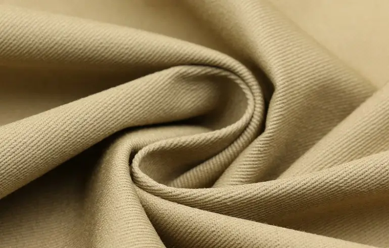 Vải kaki 100% cotton may đồng phục bảo vệ