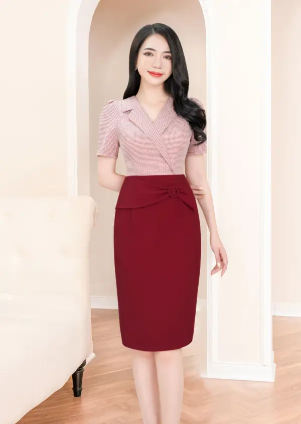 May đồng phục đầm váy công sở Đà Nẵng