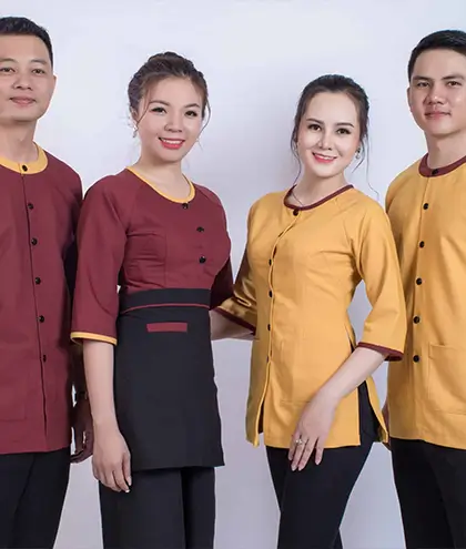 May đồng phục nhà hàng tại Đà Nẵng