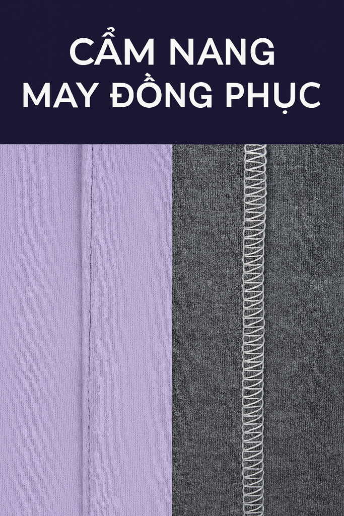 So sánh chất lượng vải, đường may khi may đồng phục Đà Nẵng.